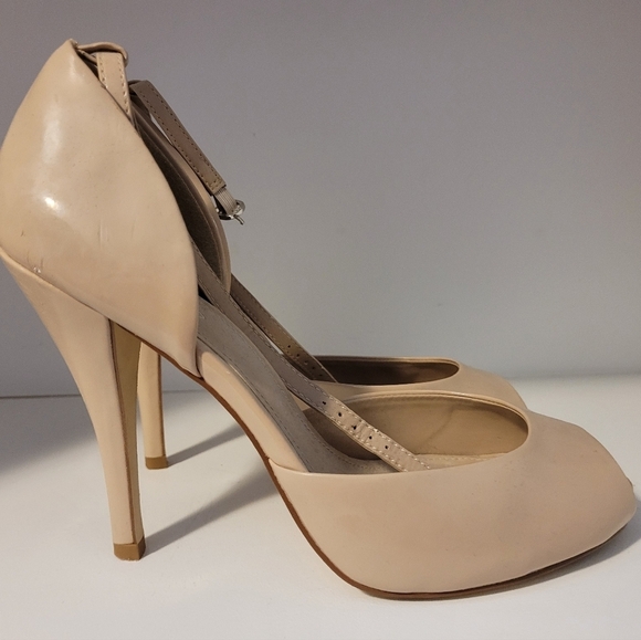 Aldo ankle strap tan  shoes size 39 - Picture 3 of 6